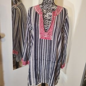 True colors large tunic/beach wear